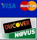visa mastercard discover cards
